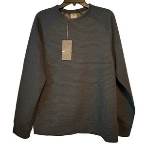 NWT VRST Mens Small RECHARGE CREW DARKER ARDOSIA‎ SLATE HTHR Sweatshirt L/S